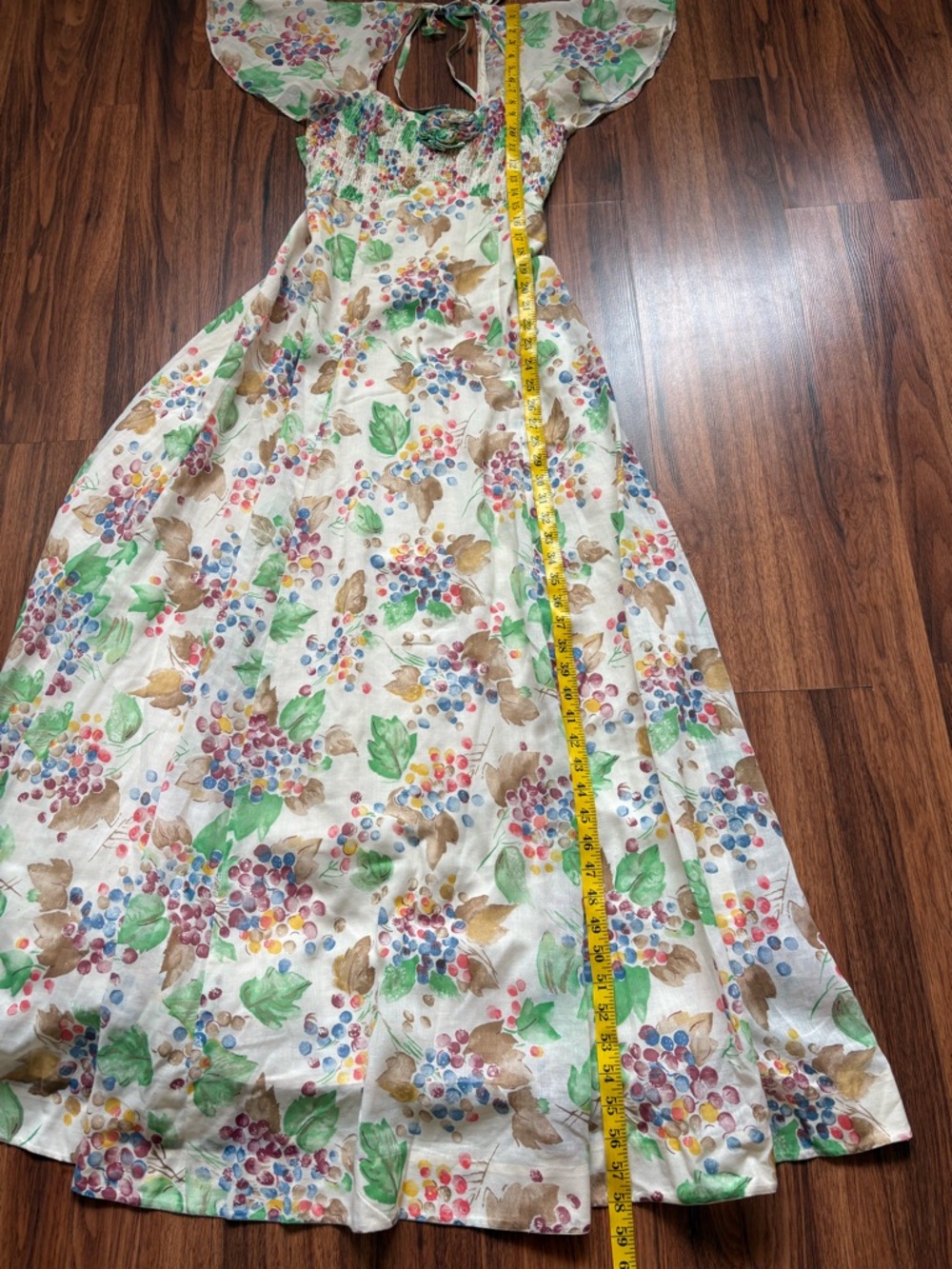 Vintage 70s Jody T of California floral maxi boho garden dress - Picture 7 of 8